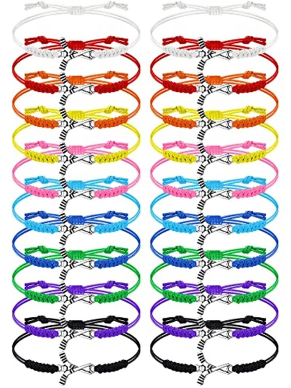 Jadive 20 Pcs Field Hockey Bracelets Gifts Adjustable